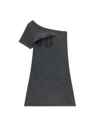 60pcs NEW / ROBE TUBE IMPRIMÉ DELAVÉ - Stonewashed grey