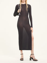 Robe tube longue - Black