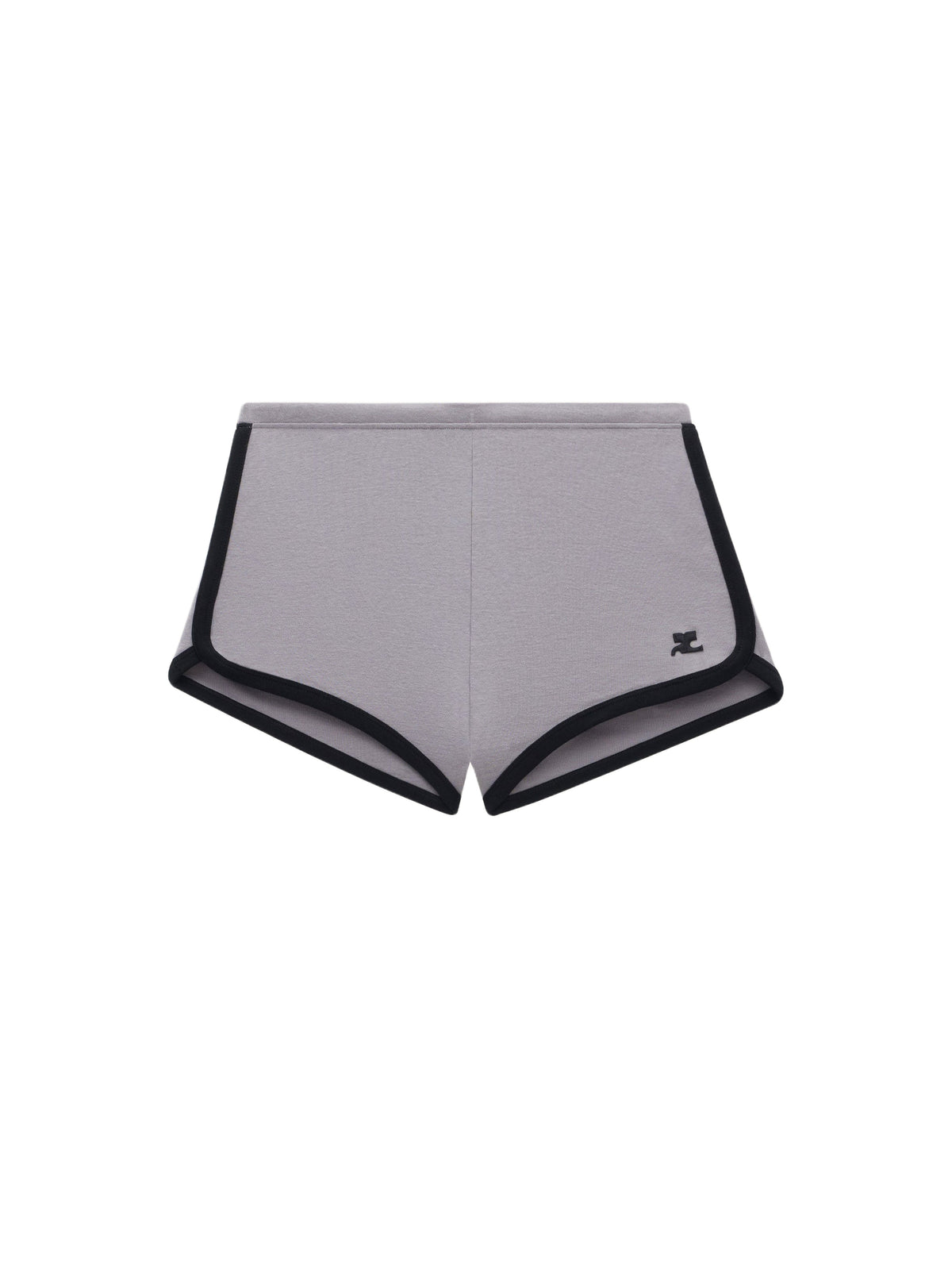 Mini short en jersey - Smocked Grey & Black