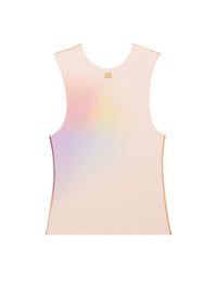 Top Aura sans manches - Multicolore & Coffee