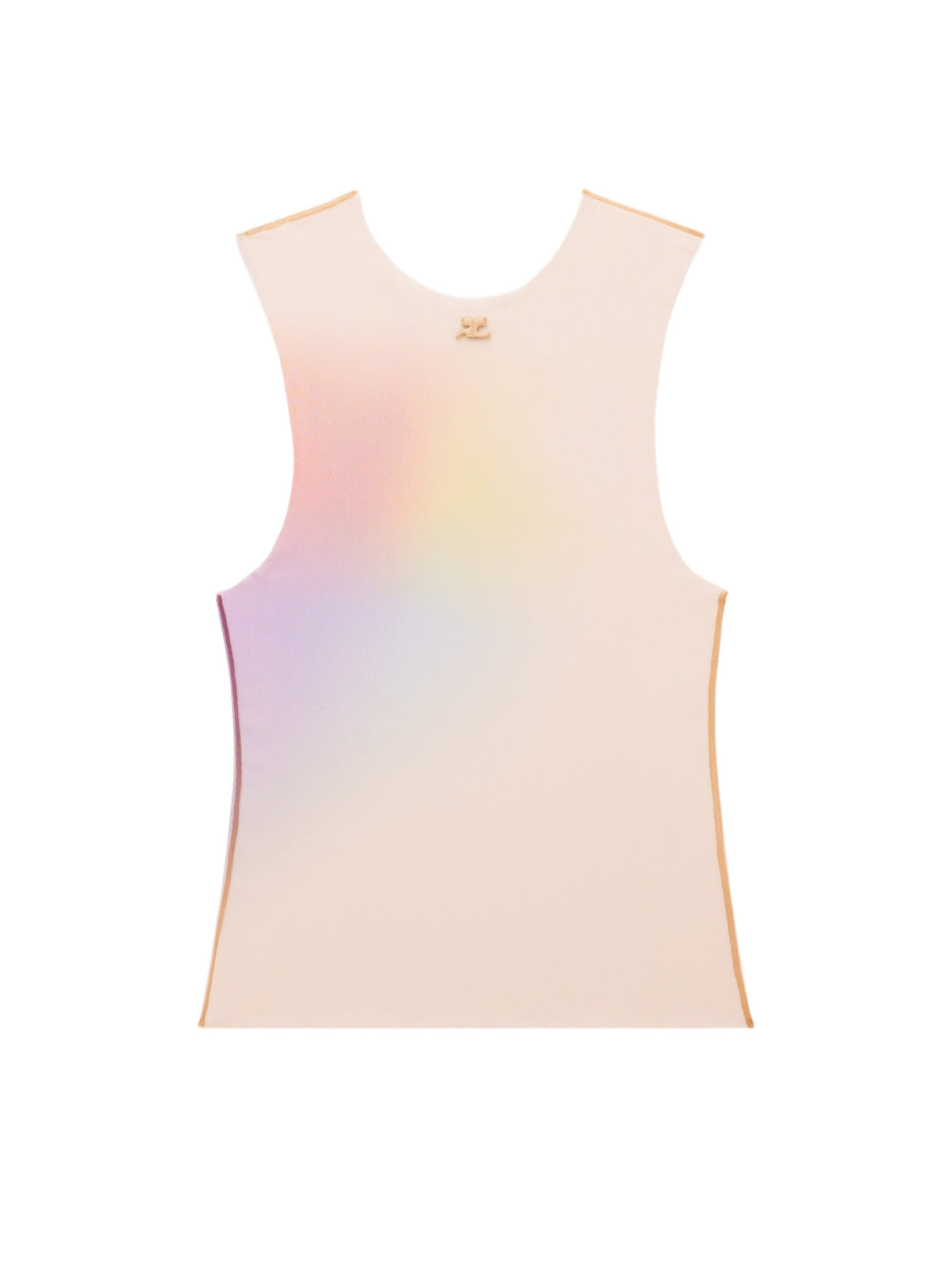 Top Aura sans manches - Multicolore & Coffee