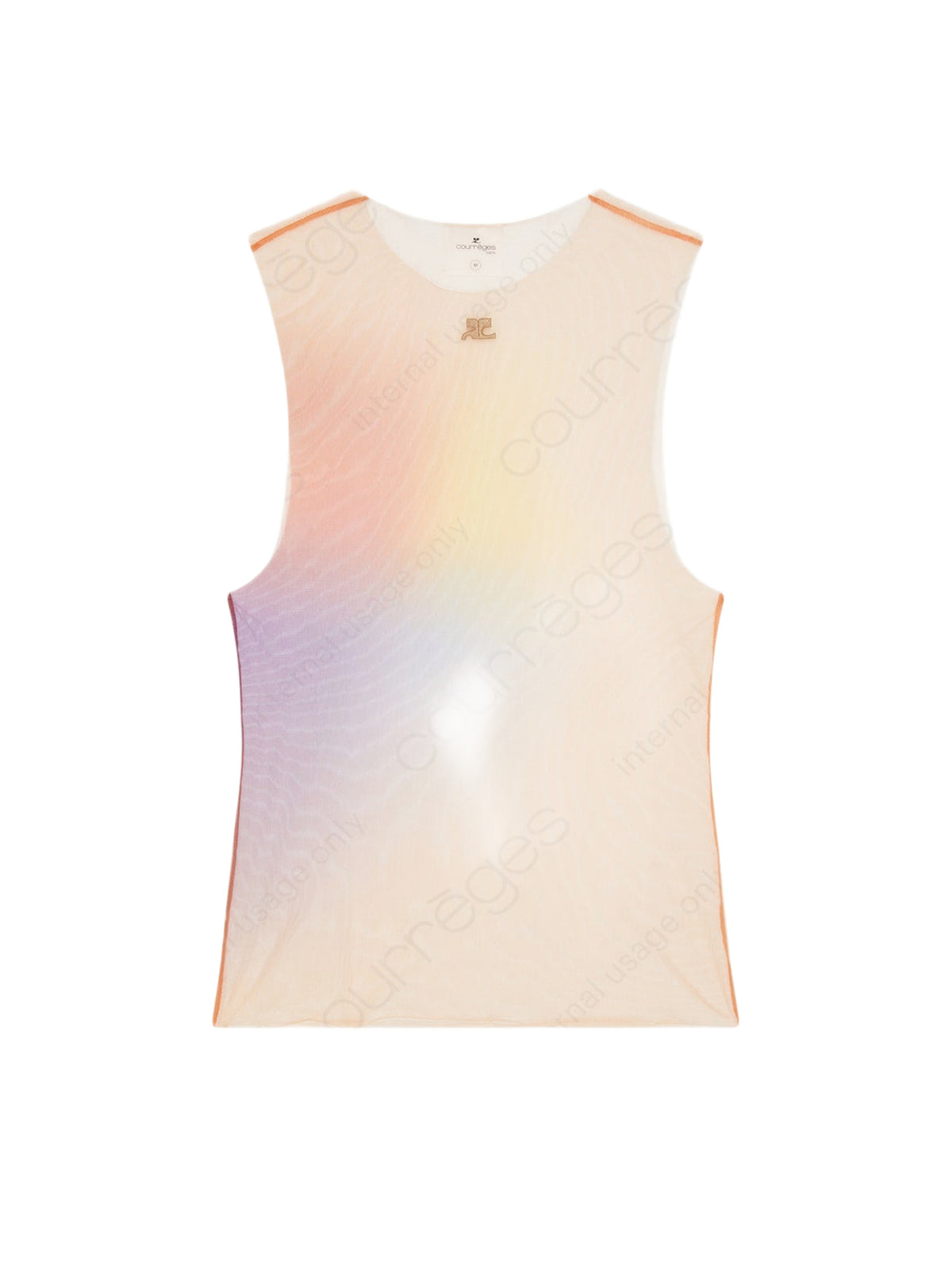 Top Aura sans manches - Caramel