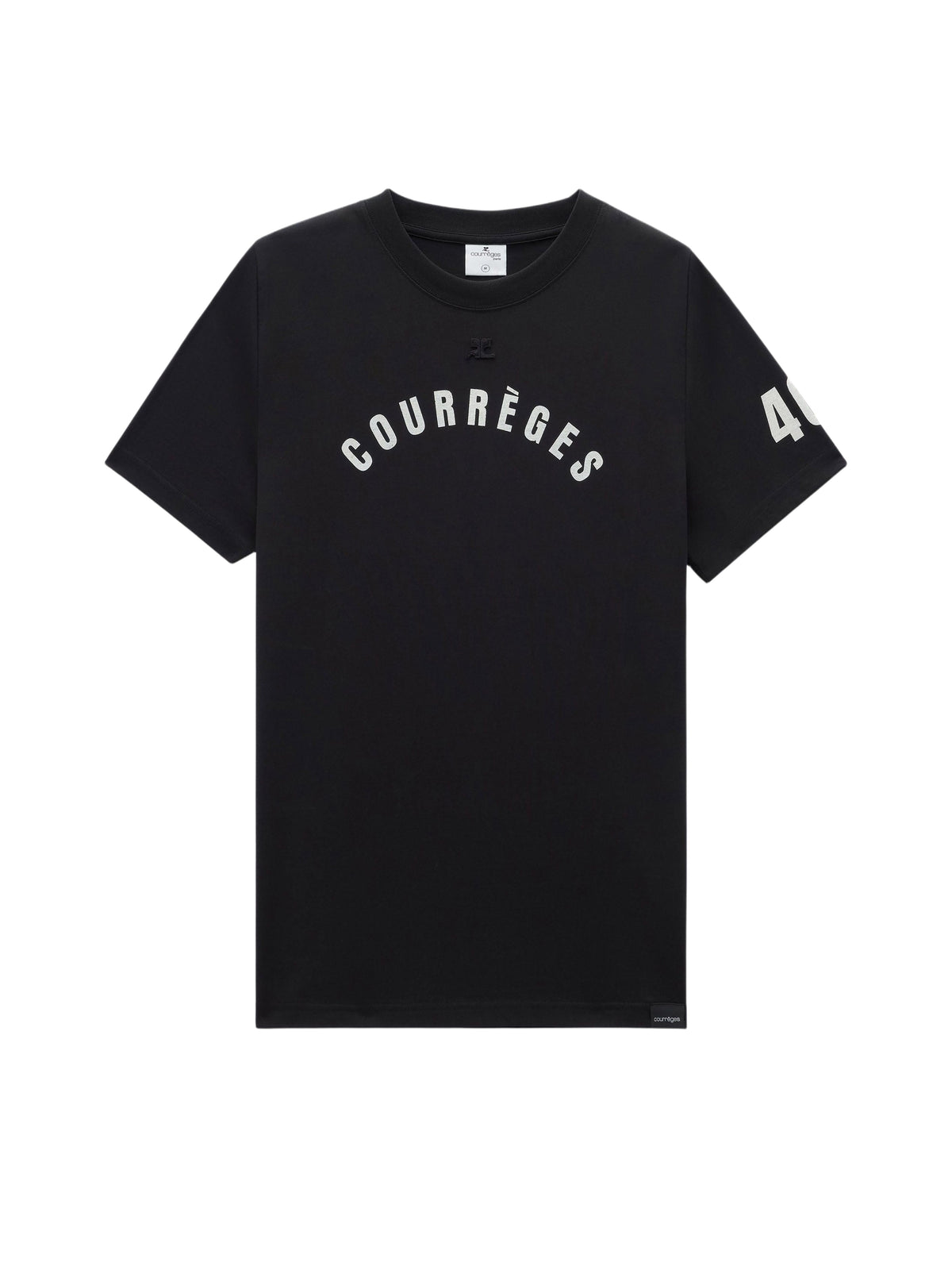T-shirt AC logo à manches courtes imprimé - Black