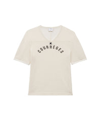 79pcs NEW / T - SHIRT BASEBALL IMPRIMÉ  - Natural