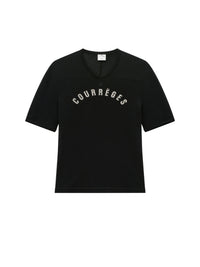 81pcs NEW / T - SHIRT BASEBALL IMPRIMÉ  - Black