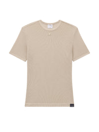 T-shirt AC logo en mesh - Sand