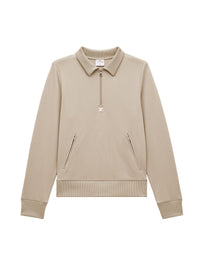 30pcs NEW / POLO ZIPPÉ TRACKSUIT INTERLOCK  - Sand