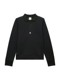 23pcs NEW / POLO ZIPPÉ TRACKSUIT INTERLOCK  - Black