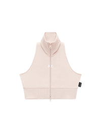 Short interlock jogging top - Sand