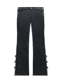 MULTI-BUCKLE LEATHER