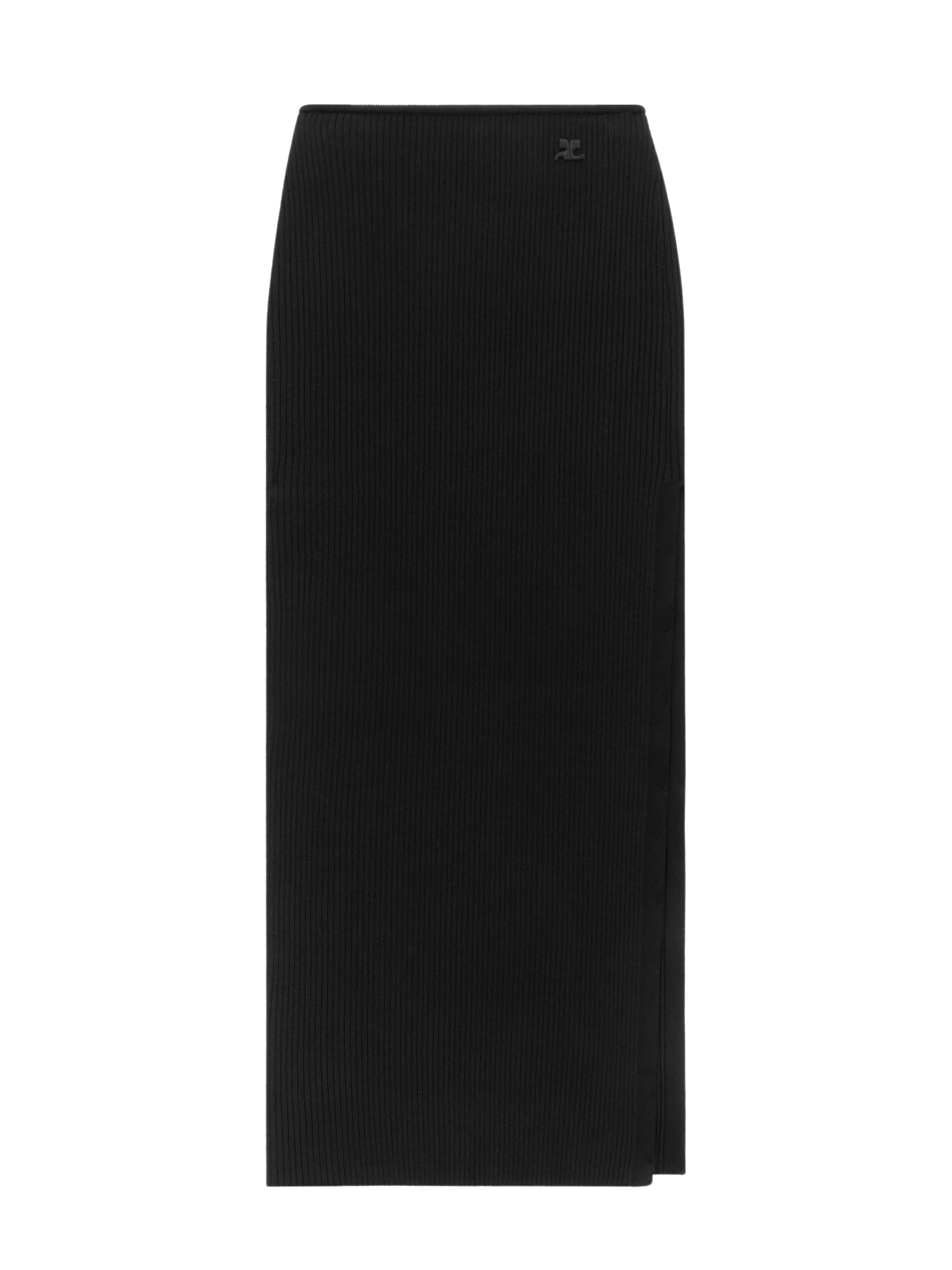 5pcs NEW / JUPE LONGUE TUBE  - Black