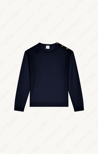 PRIX MARQUE : 140 / SHOULDER SNAPS LIGHT WOOL