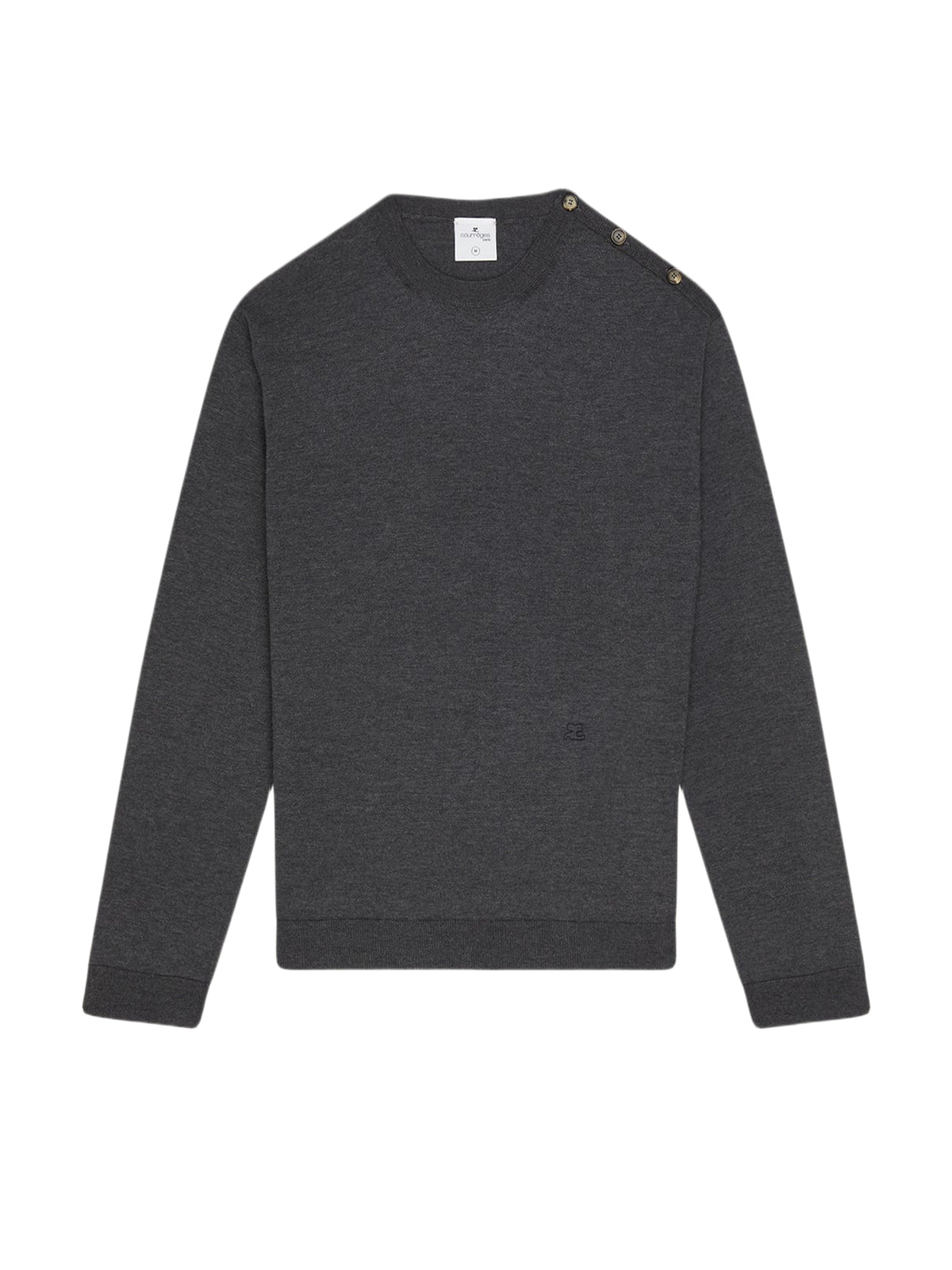 PRIX MARQUE : 140 / SHOULDER SNAPS LIGHT WOOL