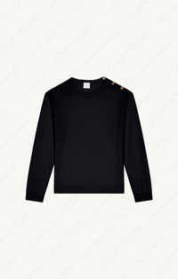 PRIX MARQUE : 140 / SHOULDER SNAPS LIGHT WOOL