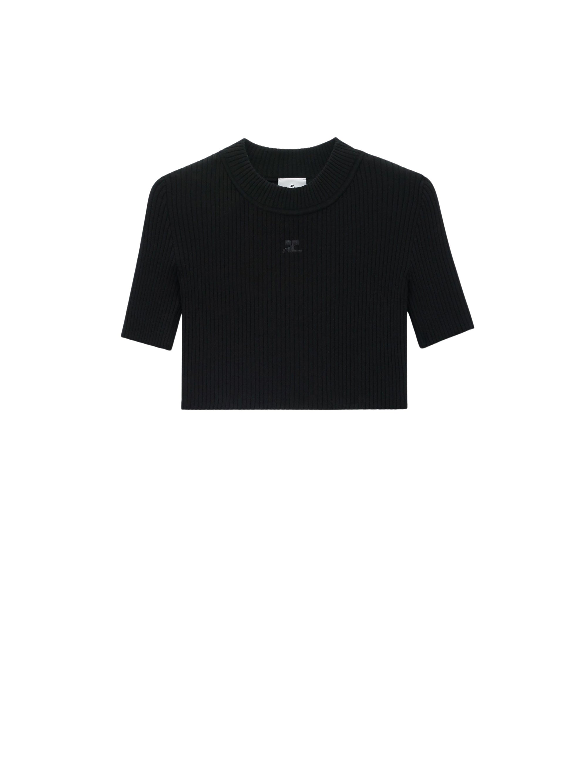 111pcs NEW / TOP COURT COL MONTANT  - Black