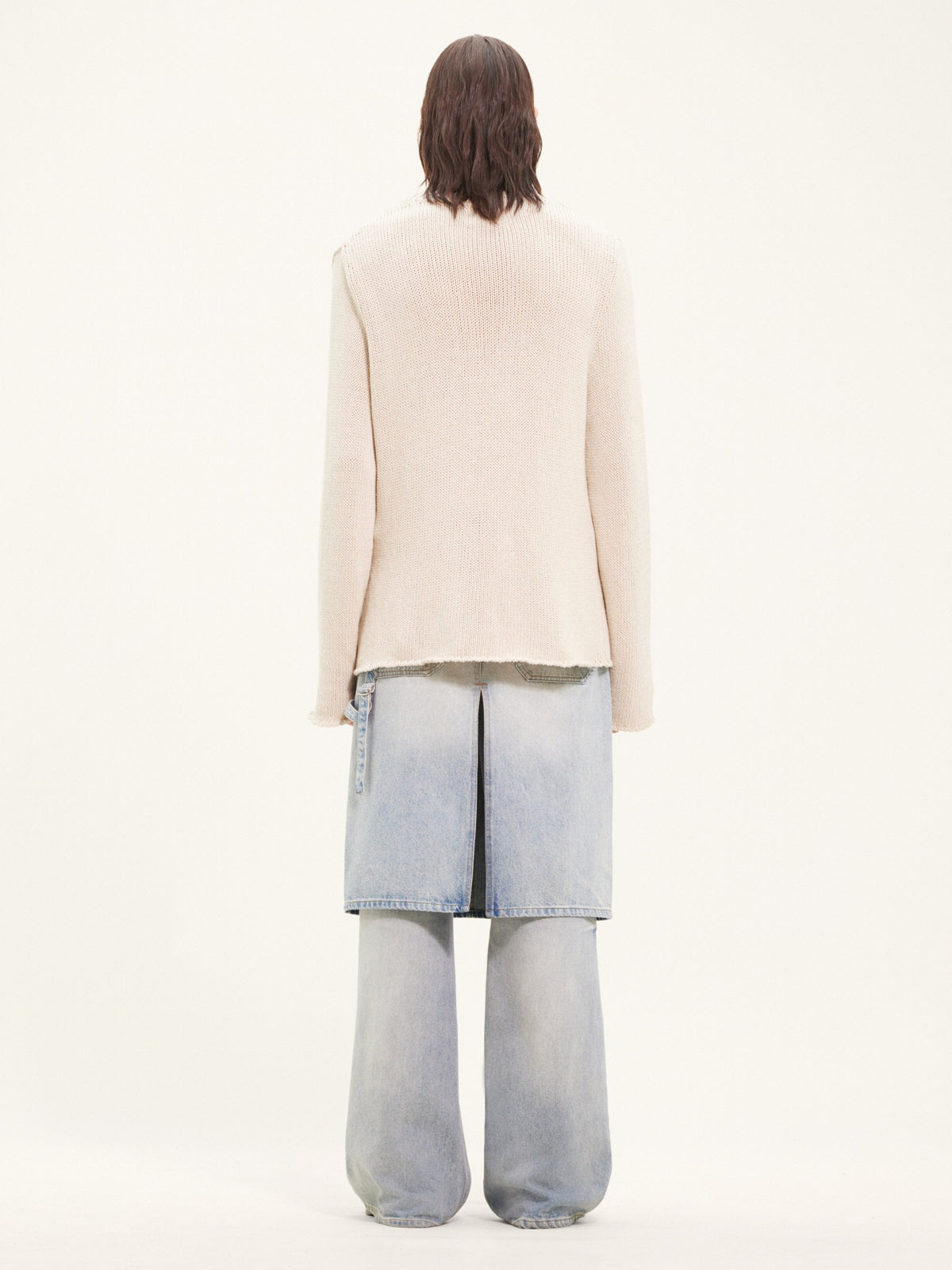 PRIX MARQUE : 140 / OPEN SIDE LINEN KNIT
