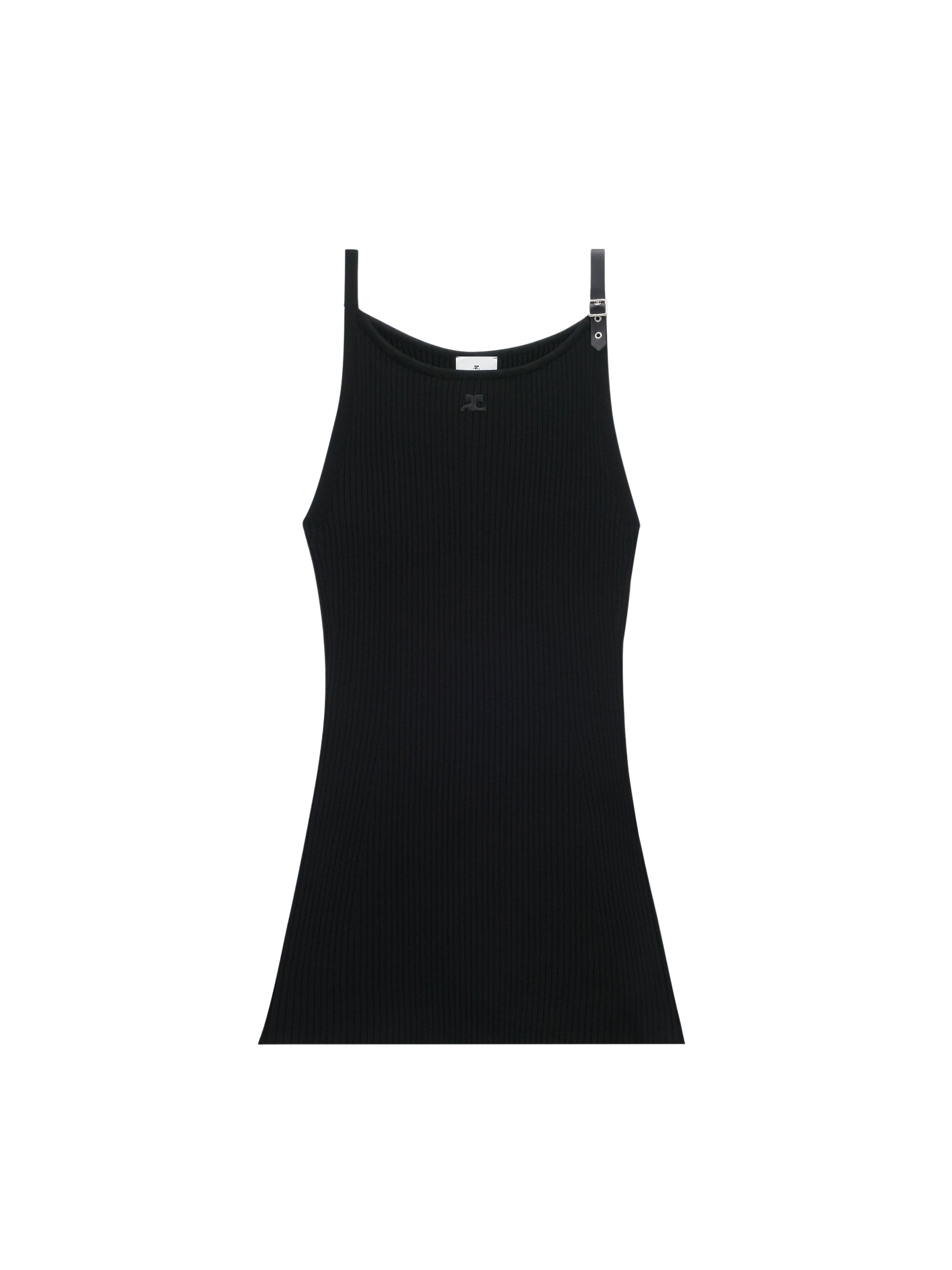 72pcs NEW / ROBE DÉCOLLETÉE EN MAILLE  - Black