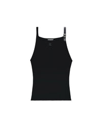 148pcs NEW / DÉBARDEUR À SANGLE EN MAILLE - Black