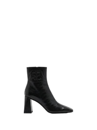 Heritage leather ankle boots - Black