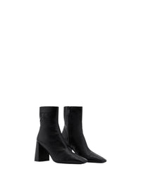 Bottines Héritage en cuir - Black