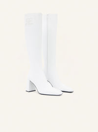 28pcs NEW / BOTTE HÉRITAGE EN CUIR  - Heritage white