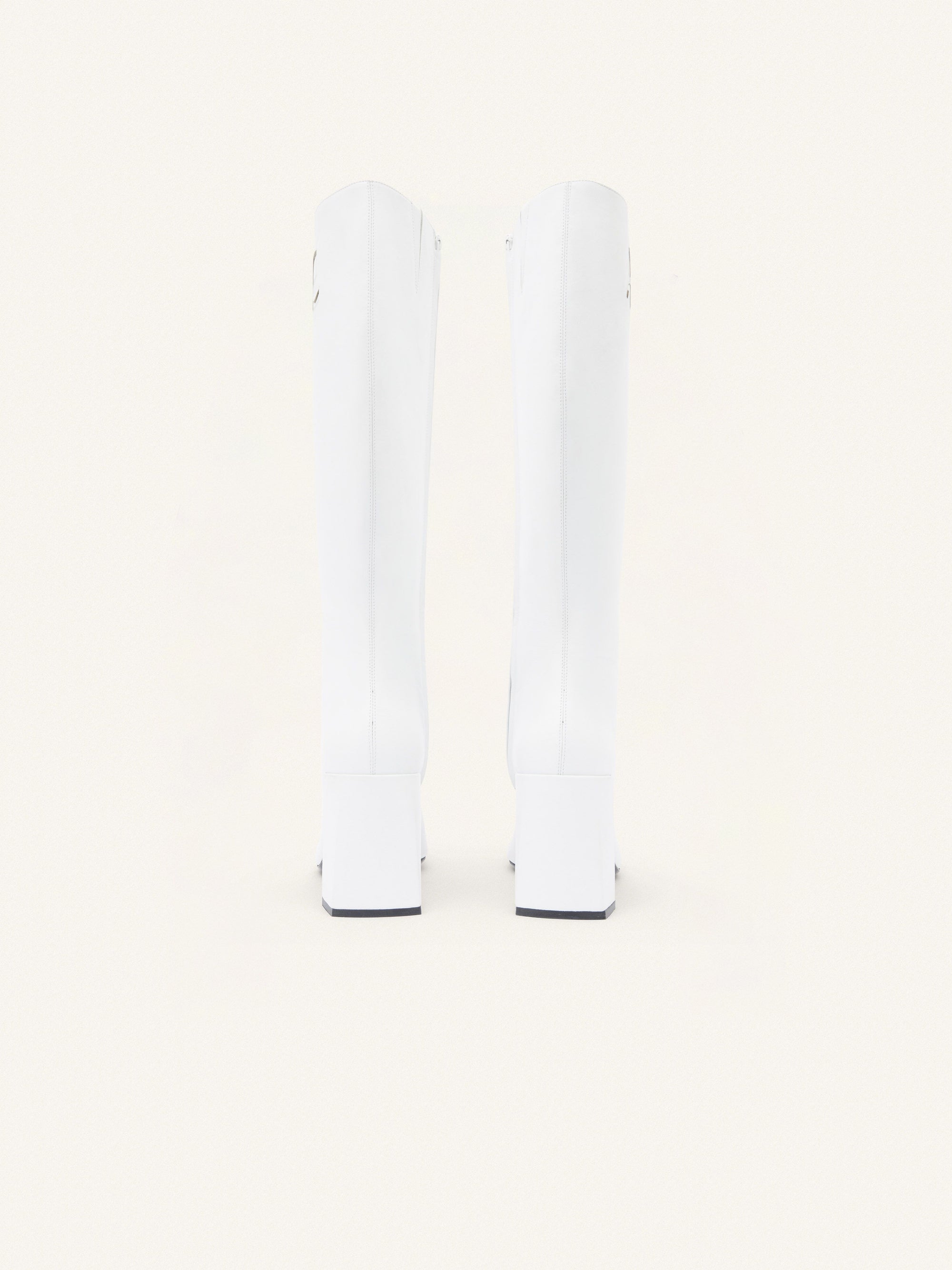 28pcs NEW / BOTTE HÉRITAGE EN CUIR  - Heritage white