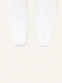 28pcs NEW / BOTTE HÉRITAGE EN CUIR  - Heritage white