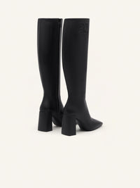 74pcs NEW / BOTTE HÉRITAGE EN CUIR  - Black
