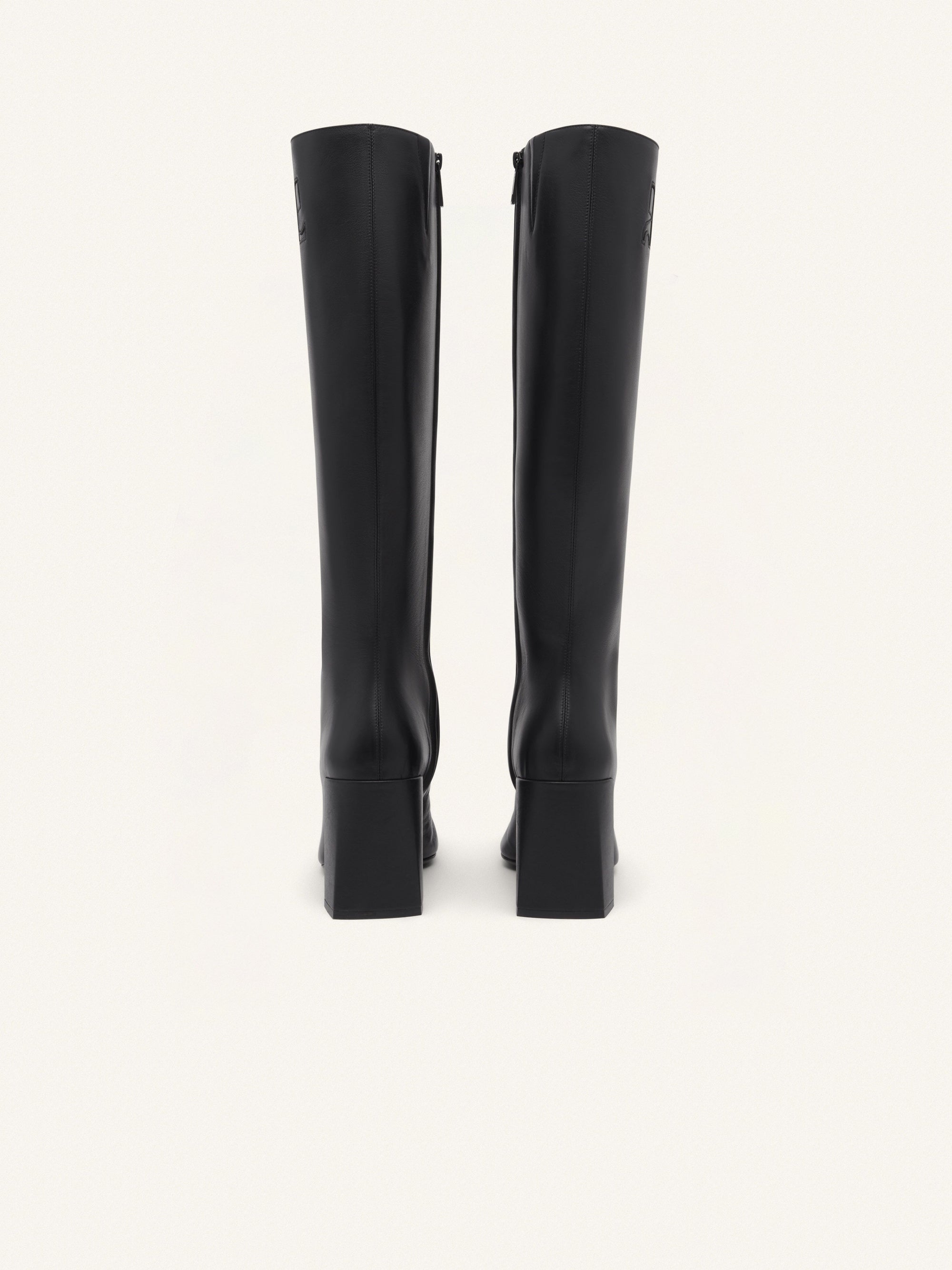 74pcs NEW / BOTTE HÉRITAGE EN CUIR  - Black