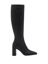 74pcs NEW / BOTTE HÉRITAGE EN CUIR  - Black