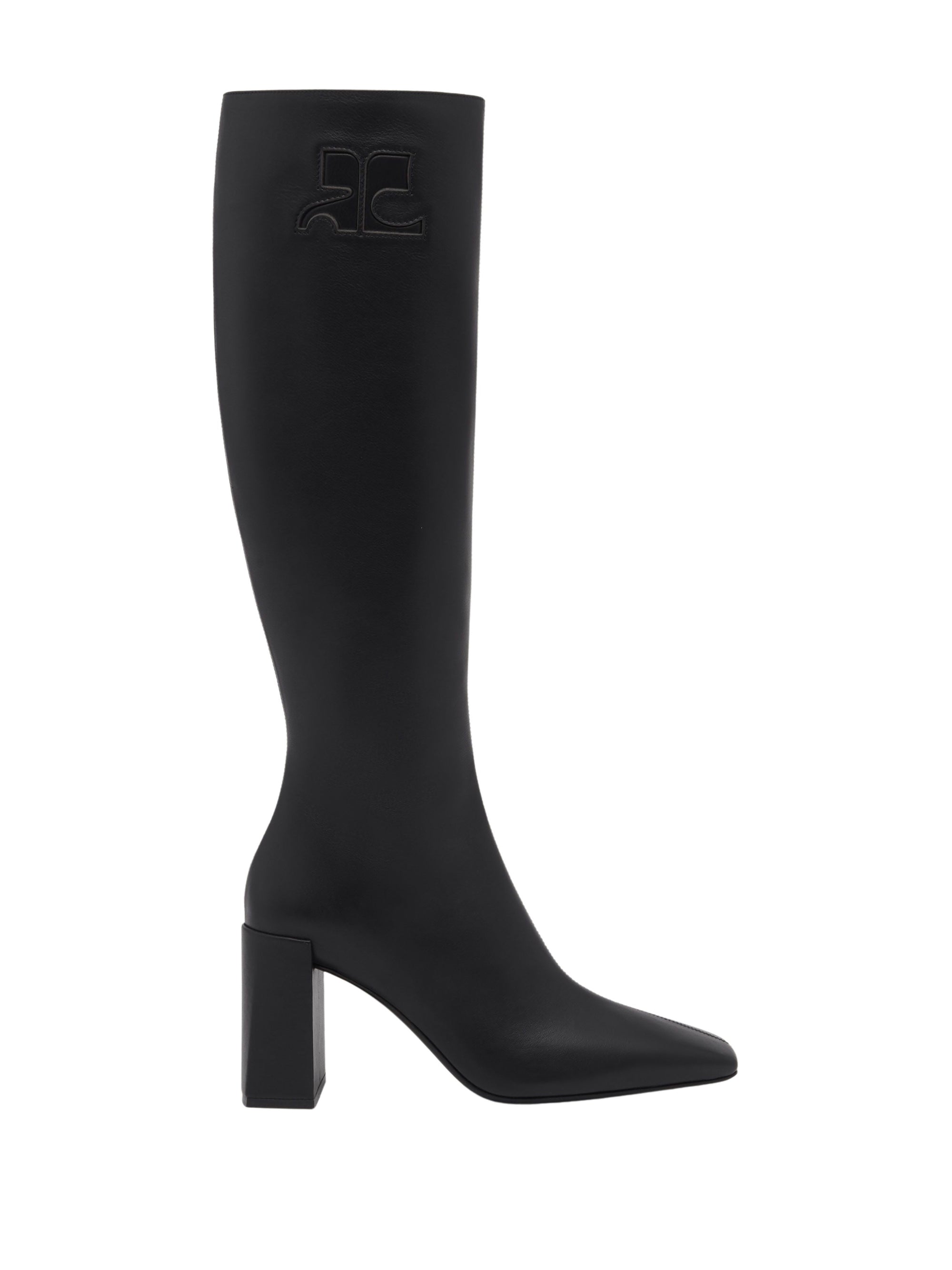 74pcs NEW / BOTTE HÉRITAGE EN CUIR  - Black