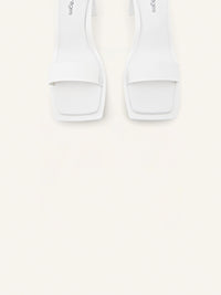 8pcs NEW / SANDALES STREAM CUIR  - Heritage white