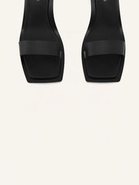 8pcs NEW / SANDALES STREAM CUIR  - Black