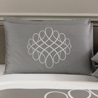 MONOGRAM YD PIAZZATO / TAIE D'OREILLER