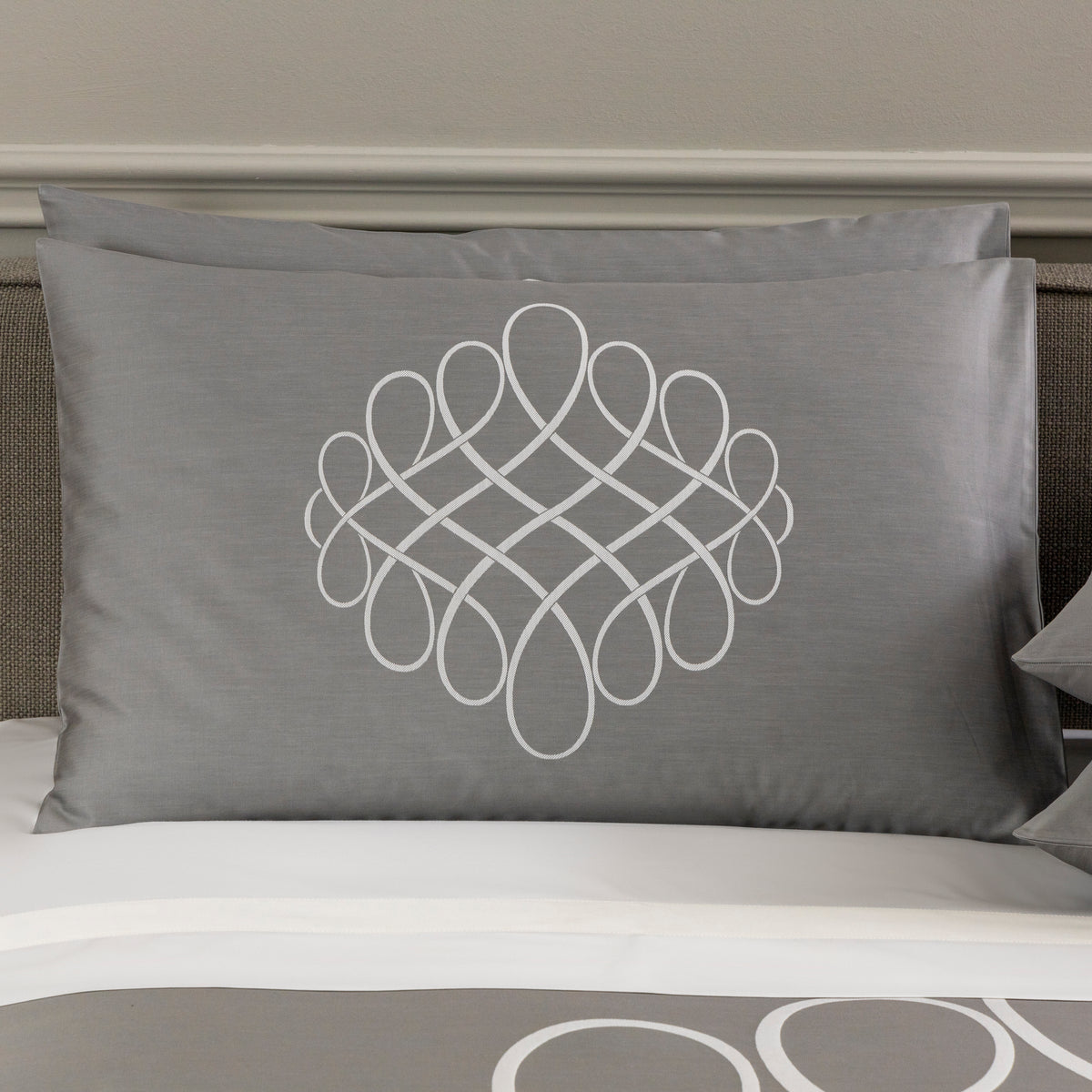 MONOGRAM YD PIAZZATO / TAIE D'OREILLER