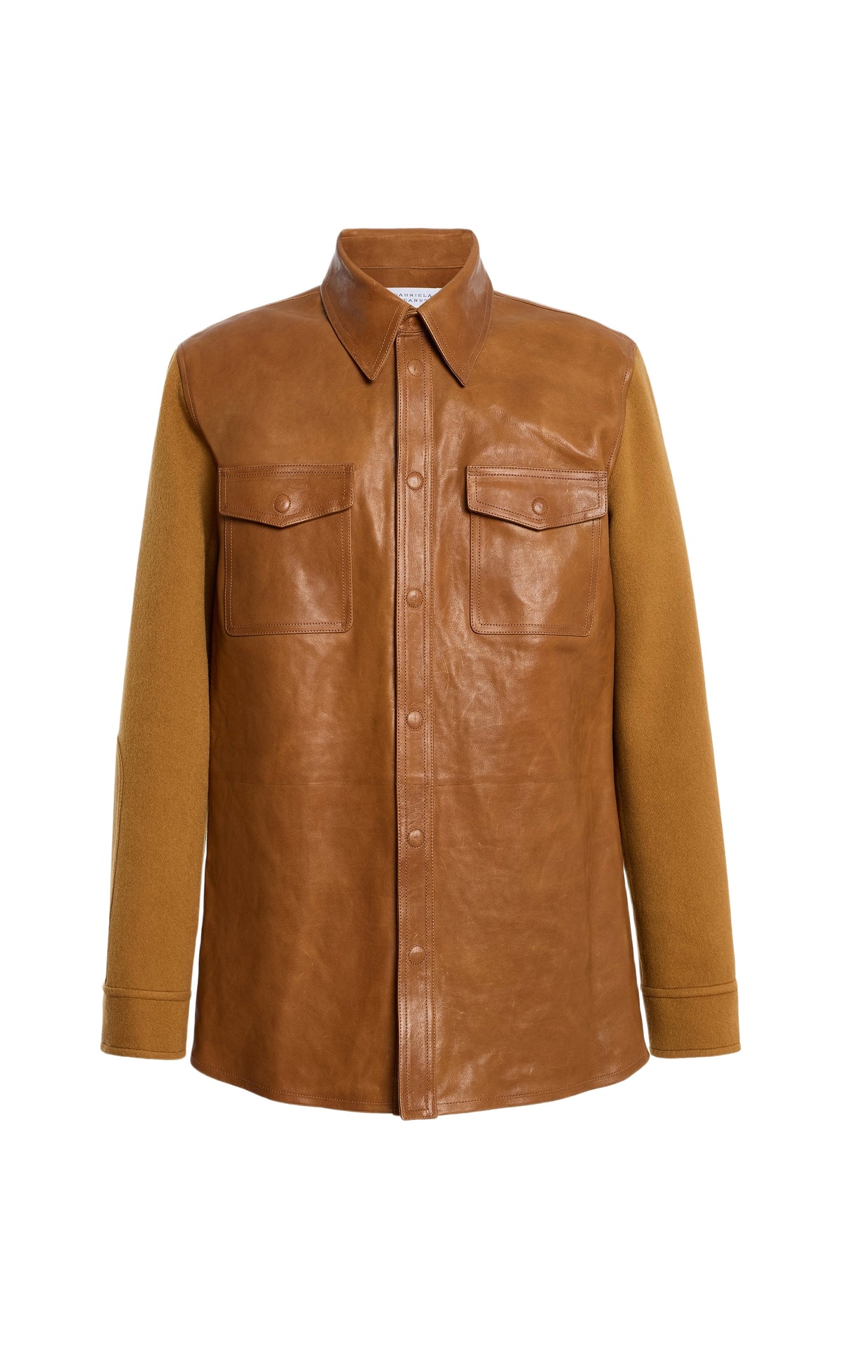 Rust / Chemise Lucas en cuir - Rust