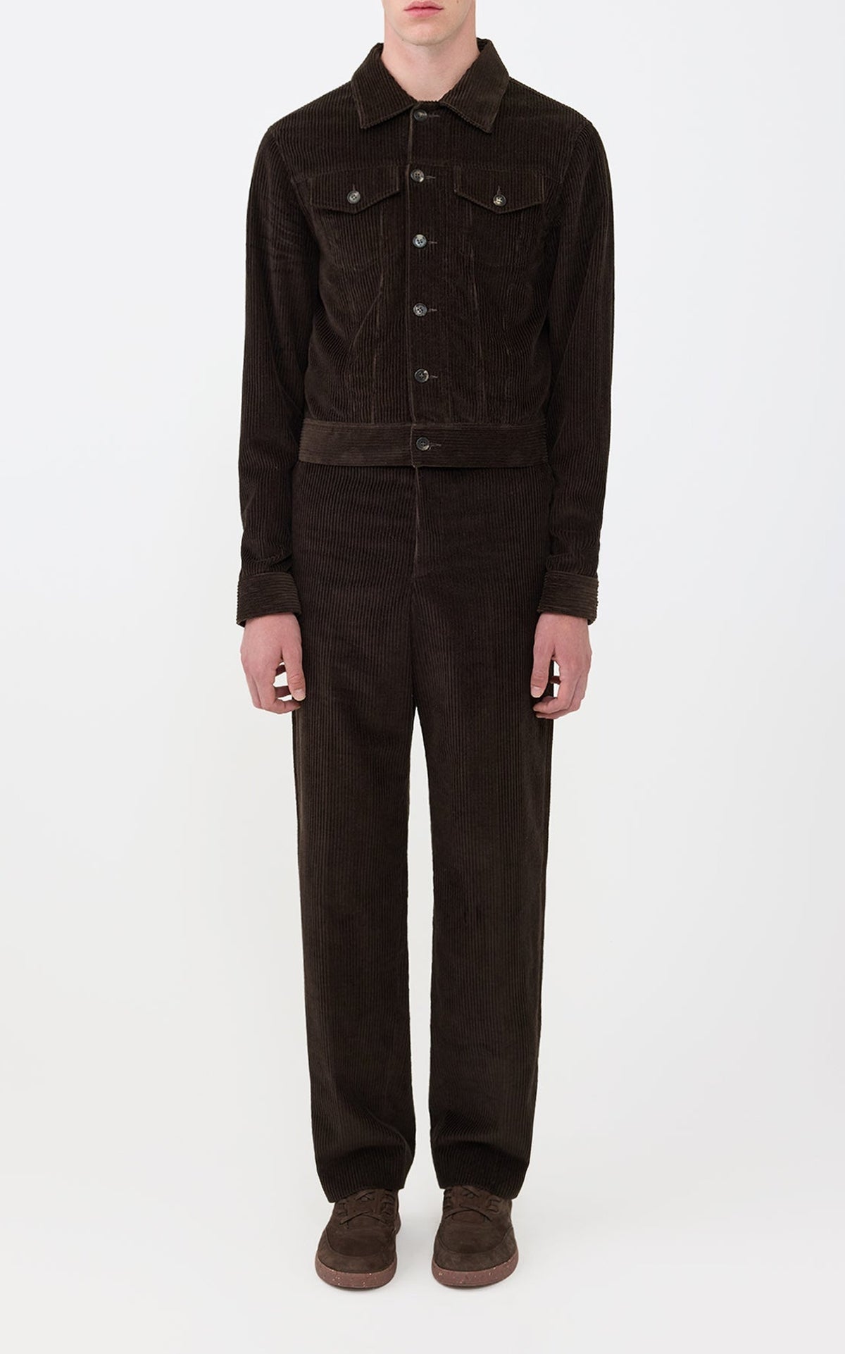 Chocolate / Veste Barry en cachemire - Chocolate