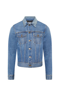 Uruguayan Blue / Veste Barry en coton - Uruguayan Blue