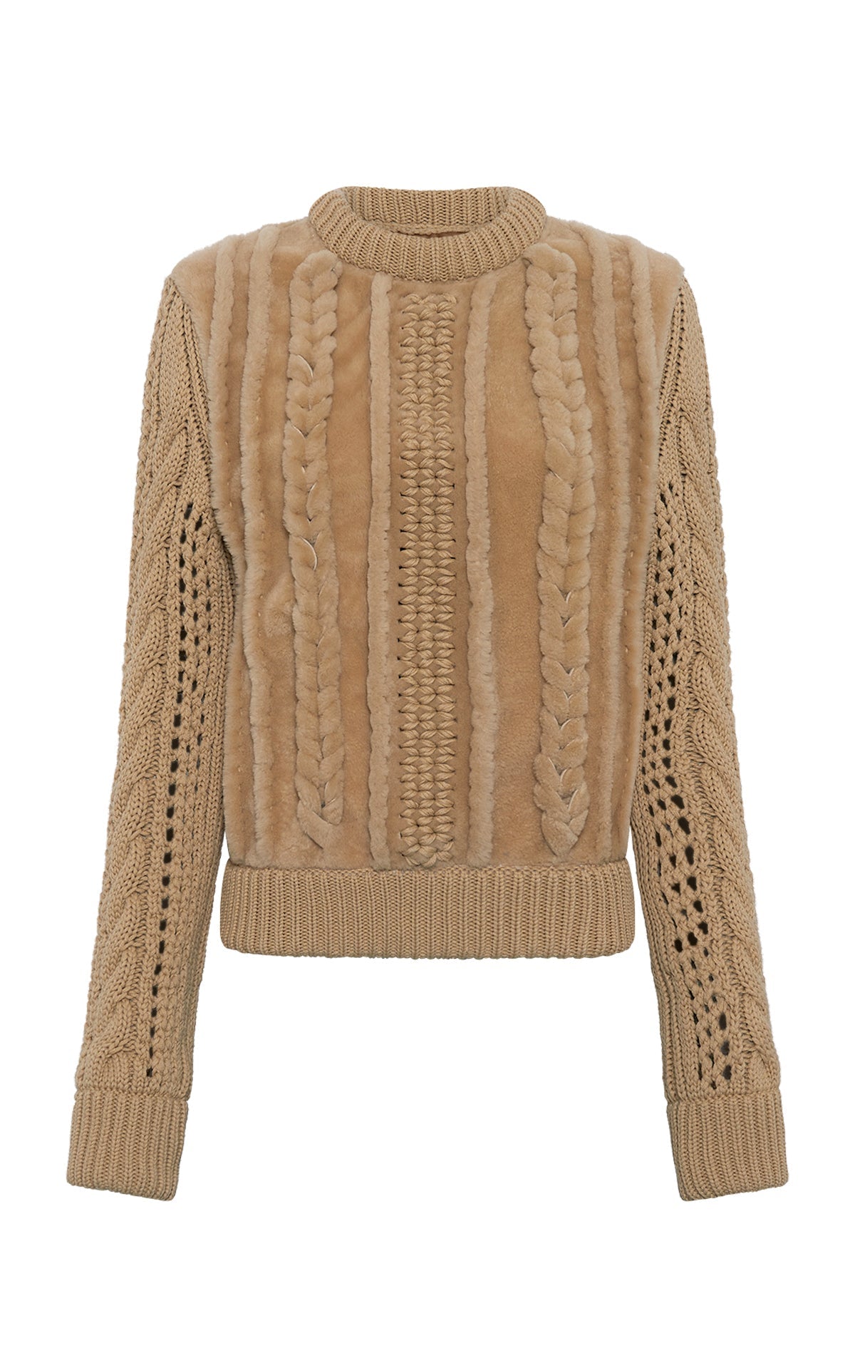 Natural / Pull Toth en peau lainée - Natural