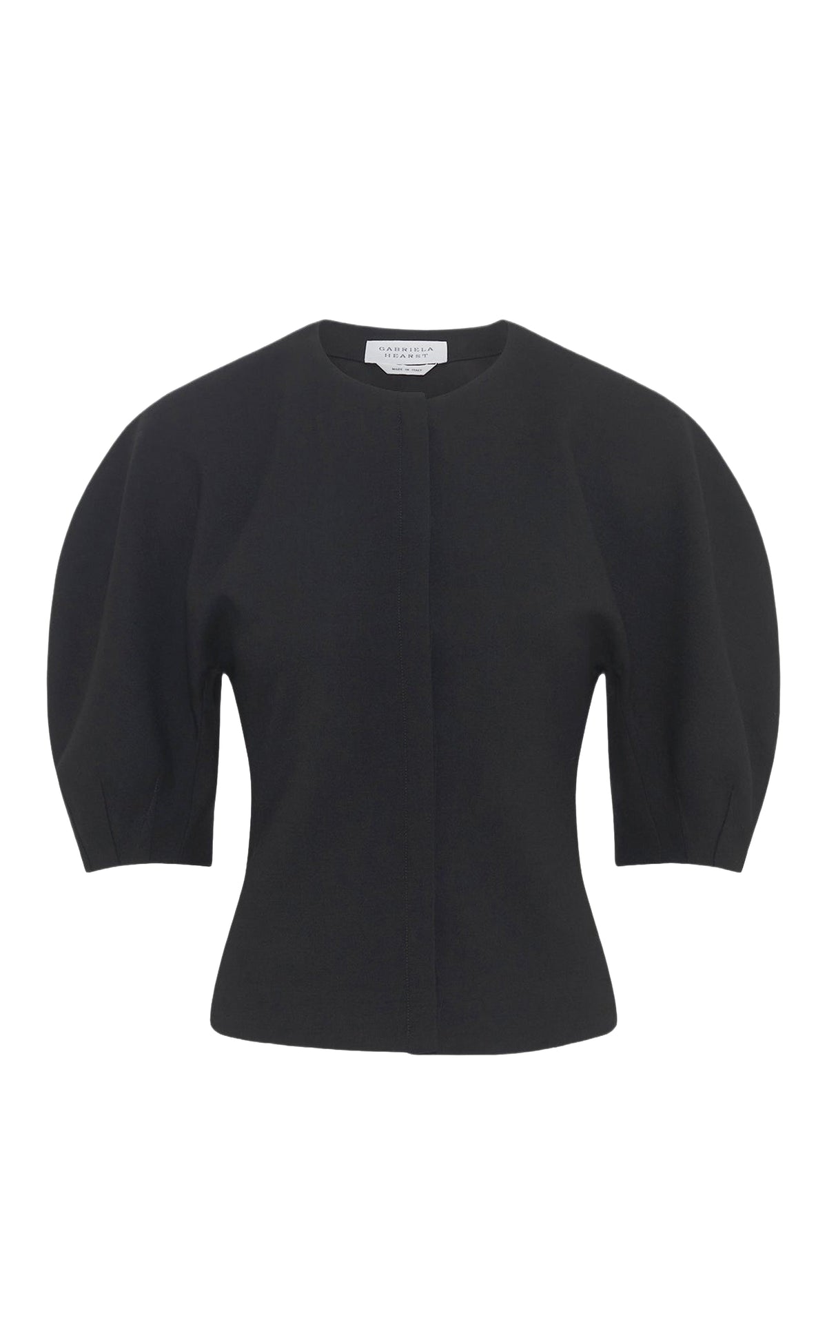 Top Waverly en laine - Black