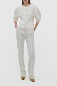 Ivory / Top Waverly en laine - Ivory