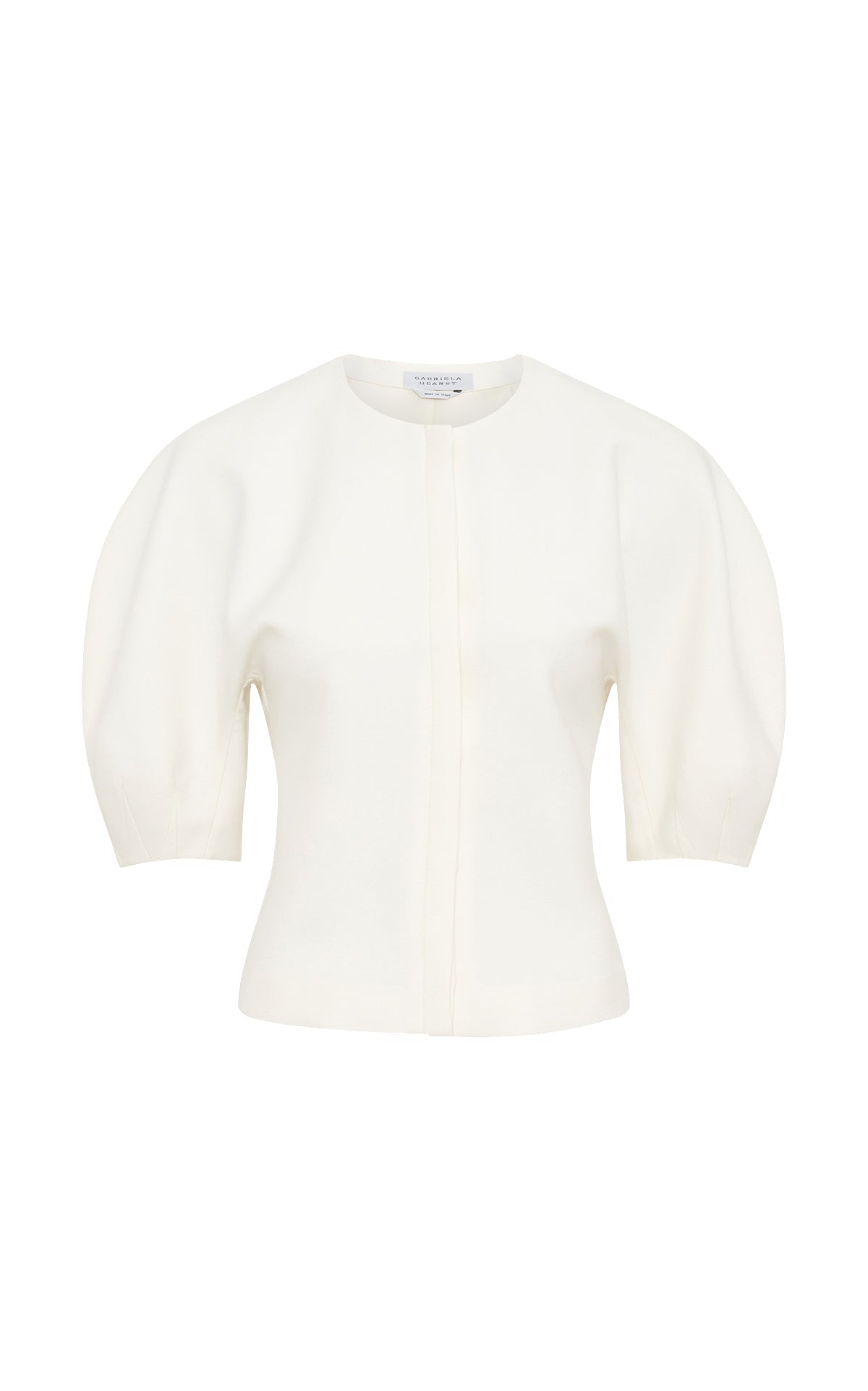 Waverly Top en ivoire eco soft laine drap de costume