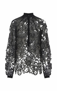 Black / Blouse Dietrich en soie - Black