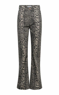 Greyscale / Pantalon bootcut Ezra en coton - Greyscale