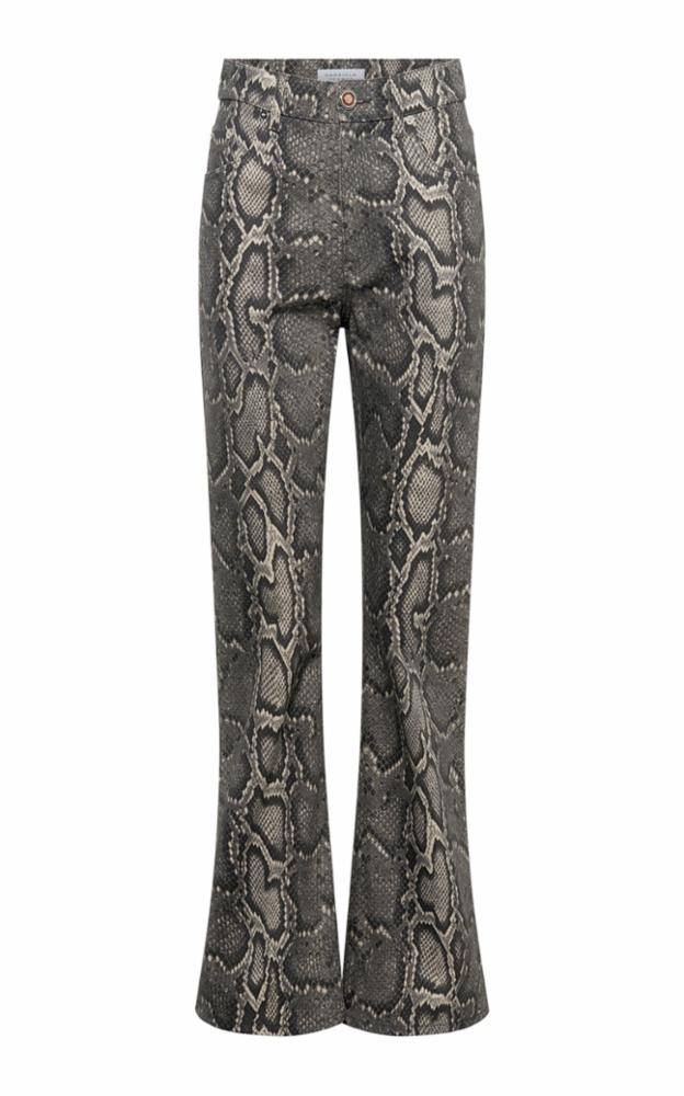 Greyscale / Pantalon bootcut Ezra en coton - Greyscale