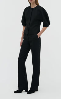 Black / Pantalon Cecilia en laine - Black
