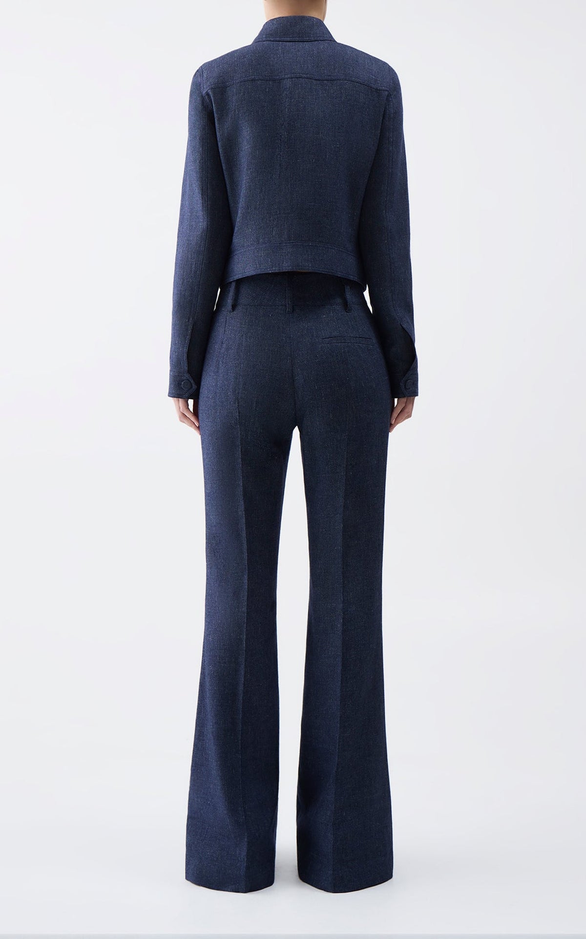 Navy / Pantalon Rhein en laine - Navy