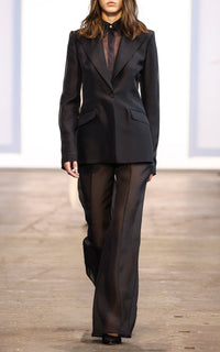 Black / Pantalon Rhein en laine - Black