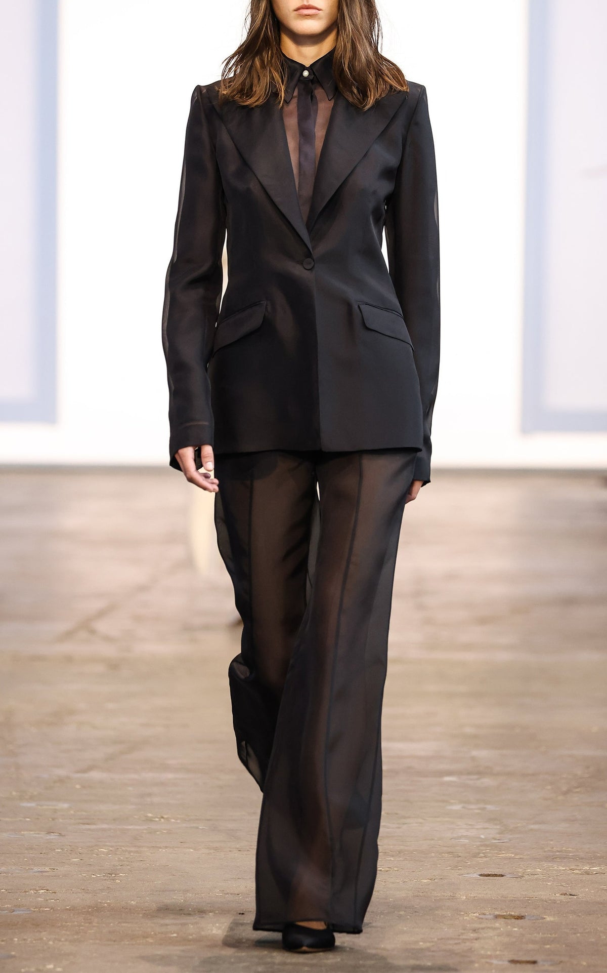Black / Pantalon Rhein en laine - Black