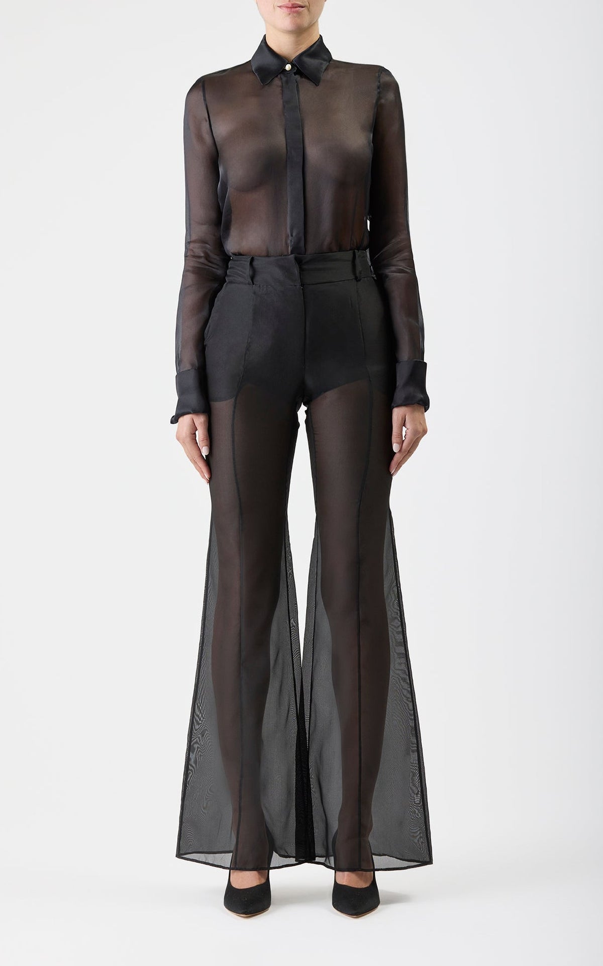 Black / Pantalon Rhein en laine - Black